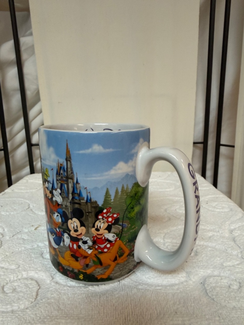 Disney Characters Blue Ceramic Coffee Mug